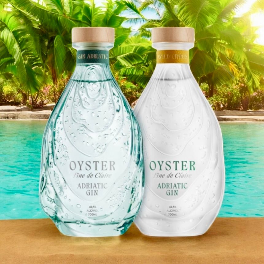Oyster | Wild Citrus | Adriatic Gin | 700ML at CaskCartel.com