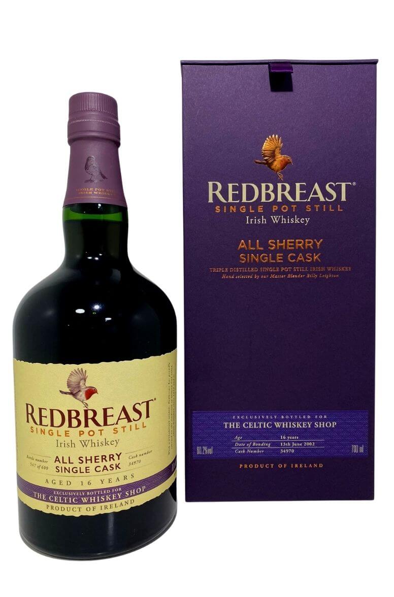 Redbreast 2002 Single Cask (Cask #34970) 16 Year Old 2019 Release Single Pot Still Whiskey | 700ML at CaskCartel.com