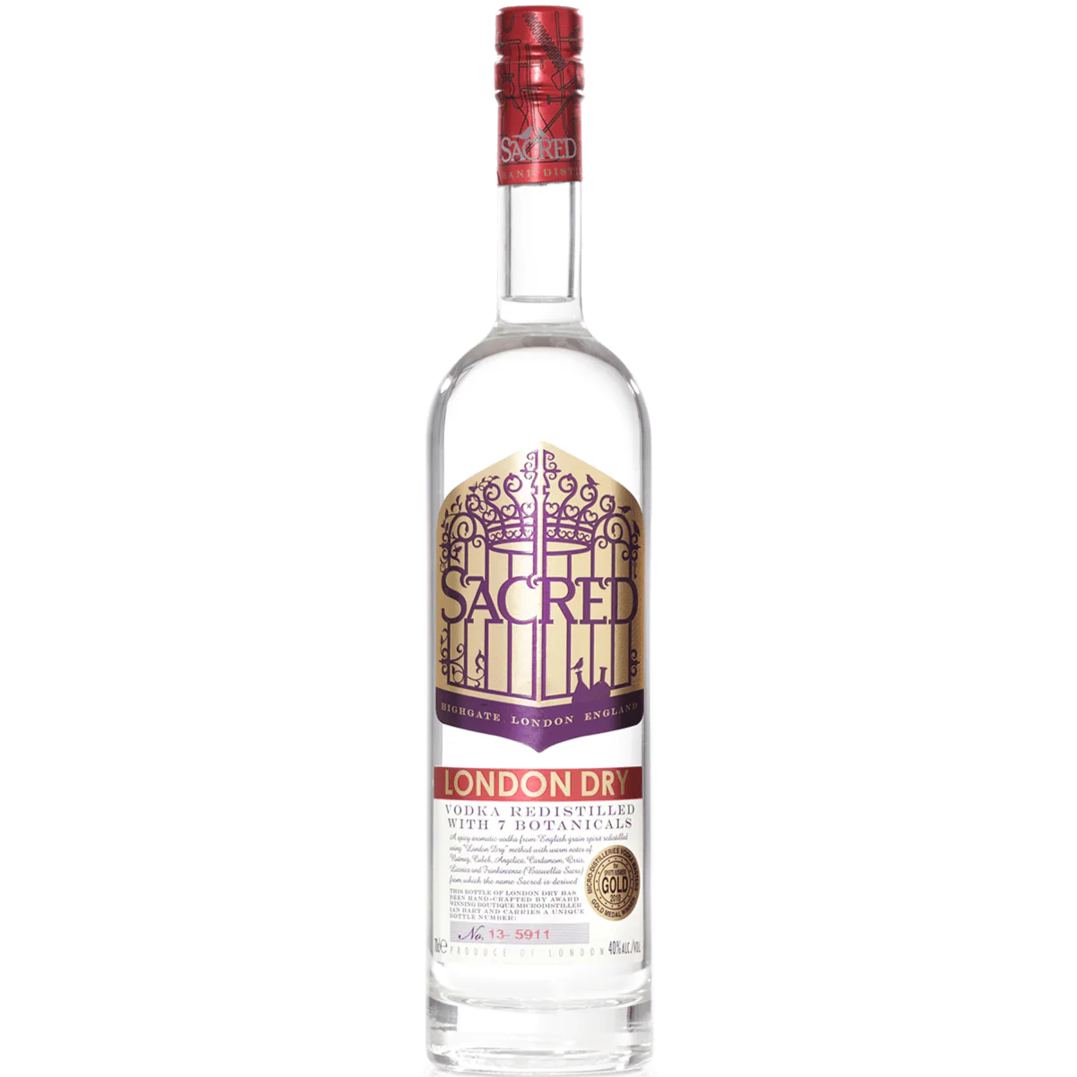 Sacred London Dry Vodka | 700ML at CaskCartel.com