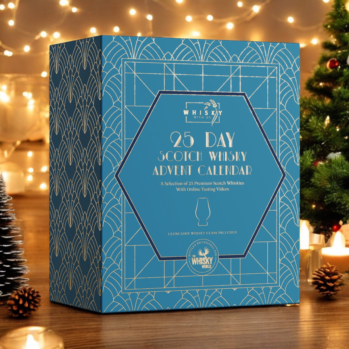 Scotch Whisky 25 Day Ultimate Tasting Holiday Gift Box 2024 | 25*30ML | By Whisky World at CaskCartel.com 2