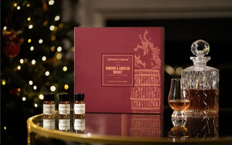 The Bourbon & American Whiskey (24 Mini's) PREMIUM EDITION | Holiday Advent Calendar 2024 | Drinks By The Dram at CaskCartel.com 2