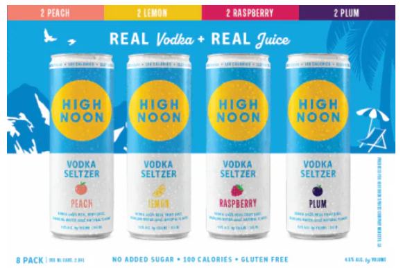 High Noon Vodka & Soda Snowbird Cocktail | 8x355ML at CaskCartel.com