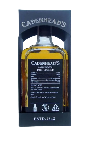 Loch Lomond 1997 (Cadenhead's) Small Batch 21 Year Old 2018 Release Single Malt Scotch Whisky | 700ML at CaskCartel.com