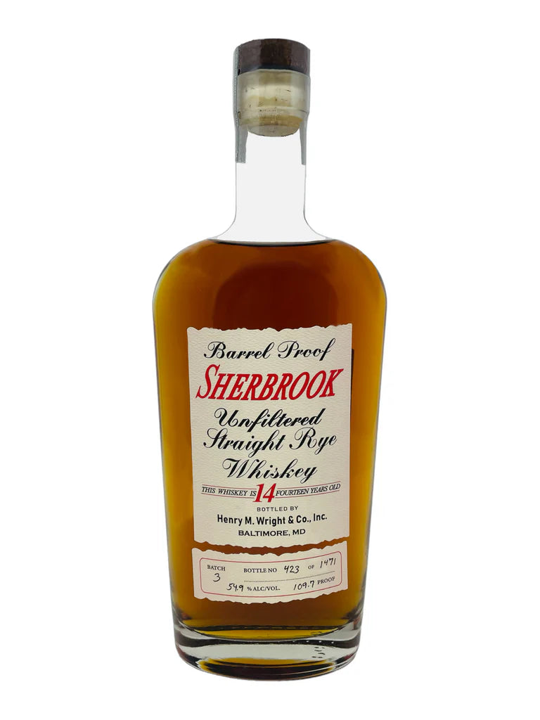 Sherbrook 14 Year Old Straight Rye Whiskey at caskcartel.com