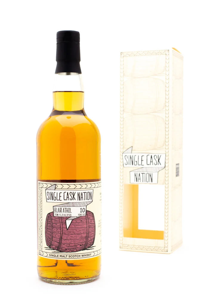 Single Cask Nation Blair Athol 10 year Old ex Sherry Butt # B42HHH 2011 Scotch Whiskey at CaskCartel.com