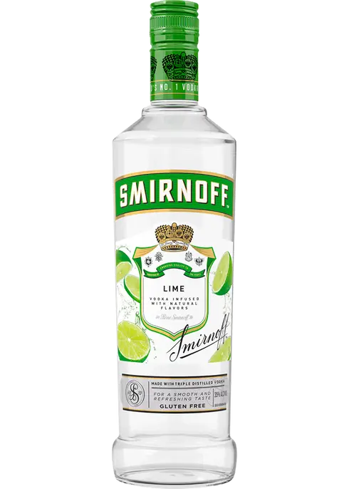 Smirnoff Lime Flavoured Vodka | 700ML at CaskCartel.com