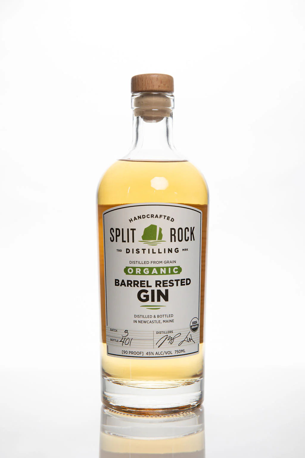 Split Rock Organic Barrel Rested Gin at CaskCartel.com