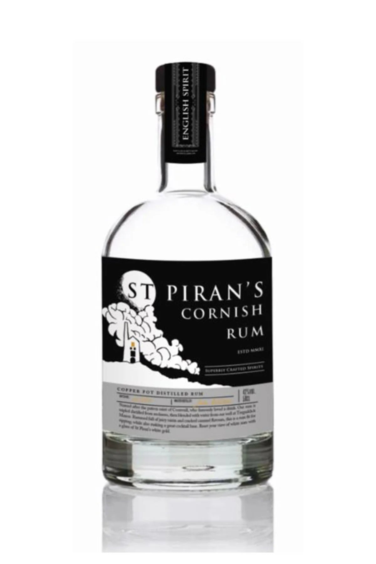 St Piran’s Cornish White Rum | 500ML at CaskCartel.com