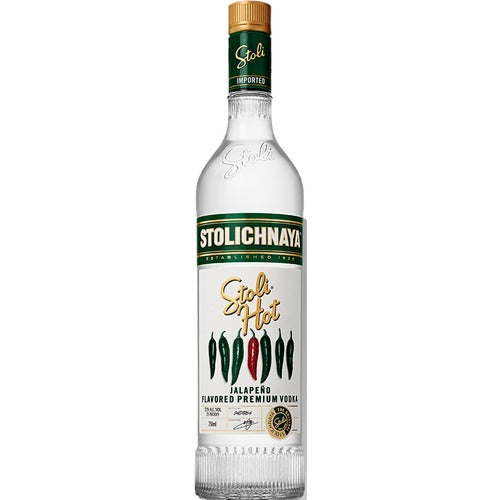 Stolichnaya Hot Jalapeño Flavoured Vodka | 700ML at CaskCartel.com