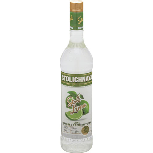 Stolichnaya Lime Flavoured Vodka | 700ML at CaskCartel.com