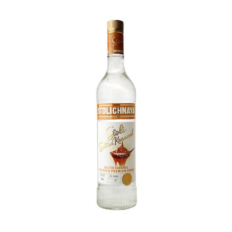 Stolichnaya Salted Karamel Flavoured Vodka | 700ML at CaskCartel.com