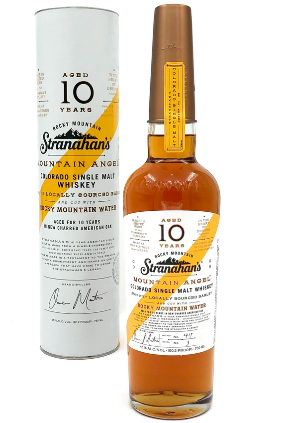 Stranahan’s Mountain Angel 10 Year Old Colorado Single Malt Straight Malt Whiskey at CaskCartel.com
