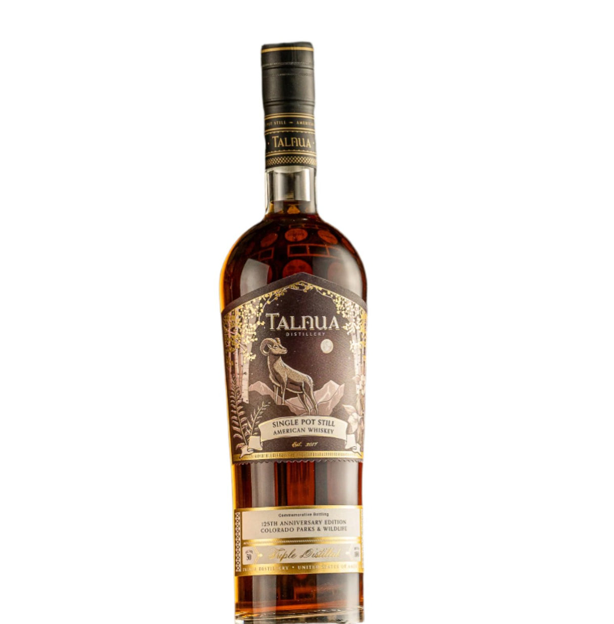 Talnua Colorado Parks & Wildlife 125th Anniversary Single Pot Still American Whiskey at CaskCartel.com