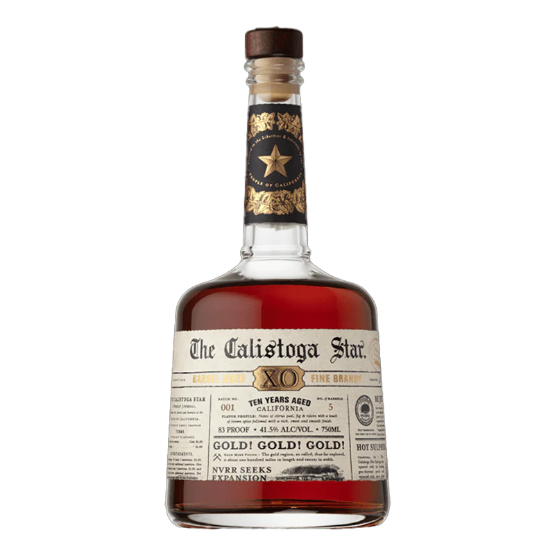 The Calistoga Star XO Barrel Aged Brandy at CaskCartel.com