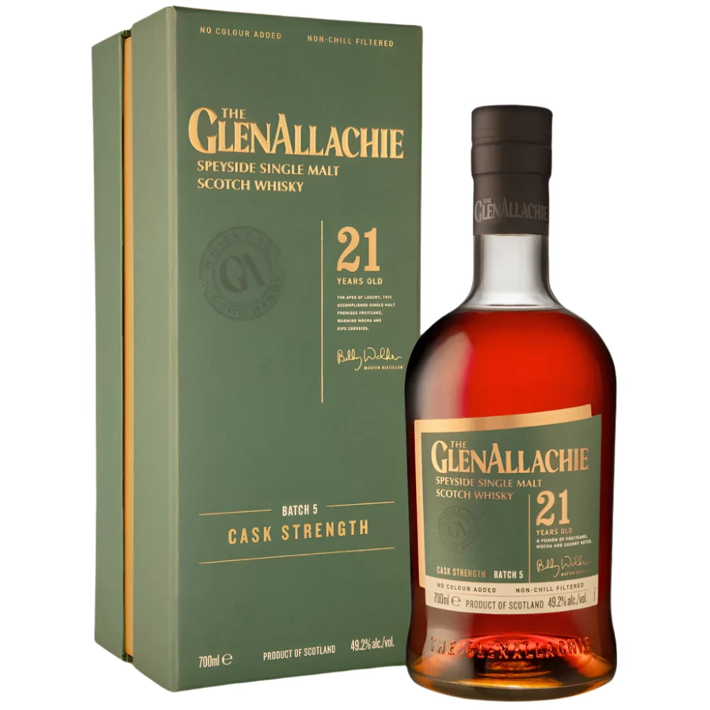 The GlenAllachie 21 Year Old Batch 5 | 700ML at CaskCartel.com
