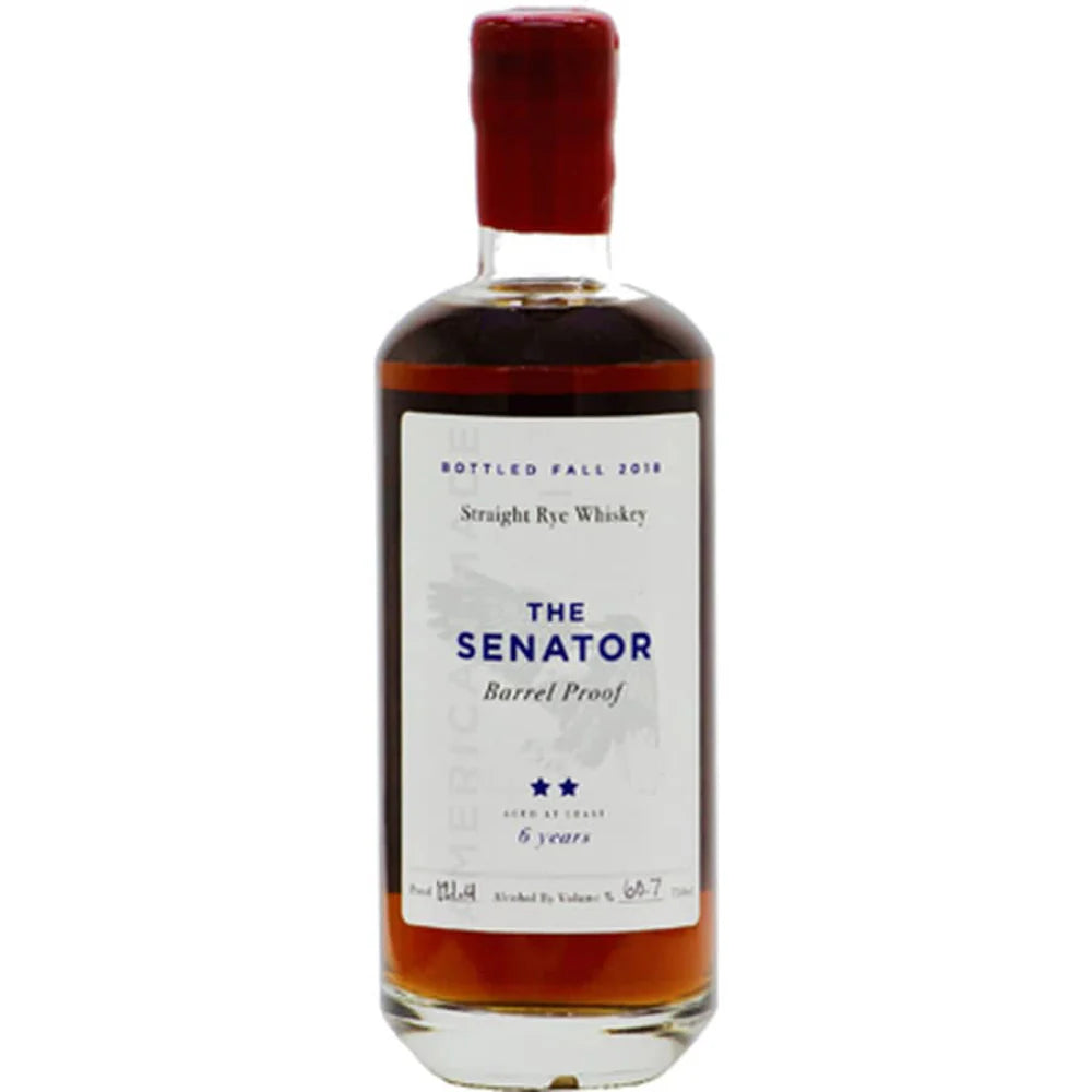 The Senator Barrel Proof 6 Year Old Straight Rye Whiskey - CaskCartel.com