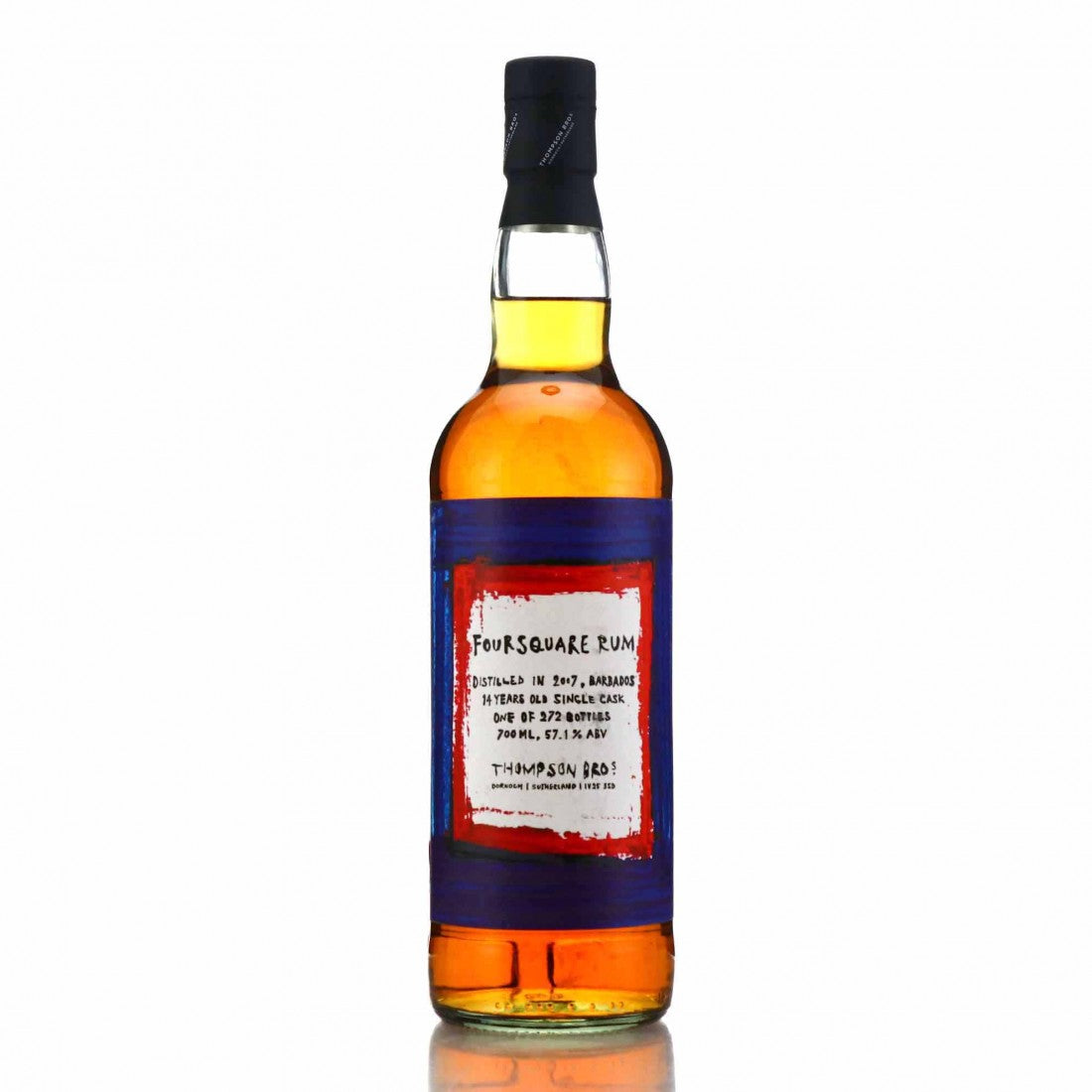 Thompson Brothers Foursquare 2007 14 Year Old | 700ML at CaskCartel.com