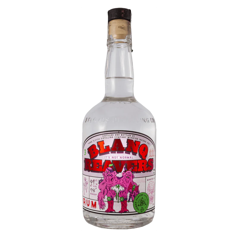 Three Floyds Distilling Blanq Reavers White Rum a CaskCartel.com