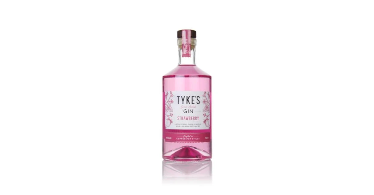 Tyke’s Strawberry Flavoured Gin | 700ML at CaskCartel.com