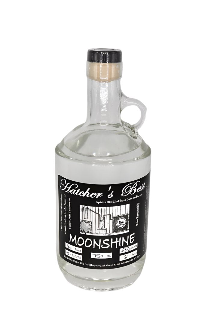 Union Hill Hatcher's Best Moonshine 110 PROOF at CaskCartel.com