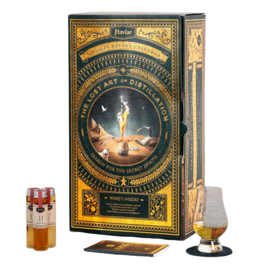 Flaviar Advent Whiskey Calendar 2023 | Lost art of the Distillation at CaskCartel.com