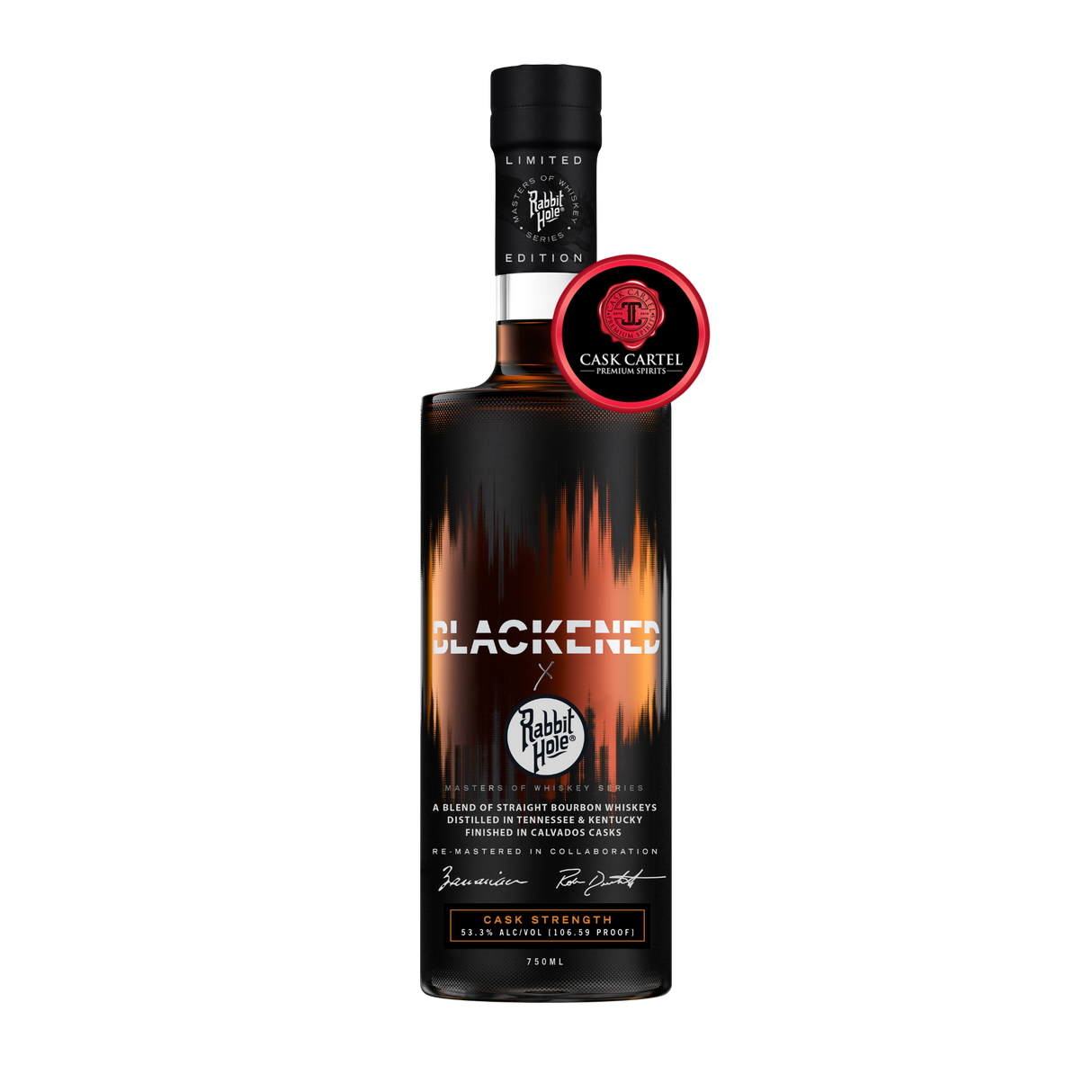 BLACKENED™ X RABBIT HOLE | CASK STRENGTH | 2023 Limited Release at CaskCartel.com
