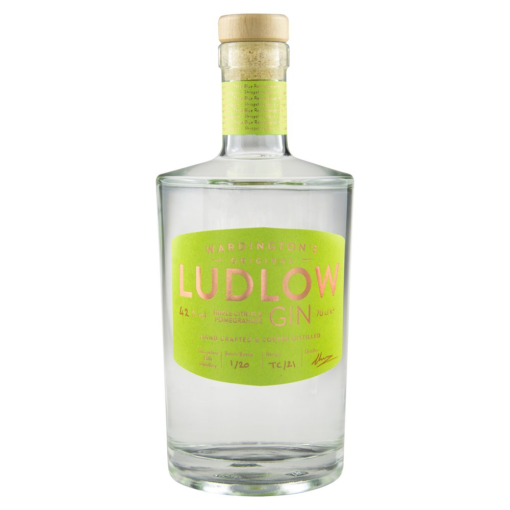 Wardington's Ludlow Gin - Triple Citrus & Pomegranate Gin | 700ML at CaskCartel.com