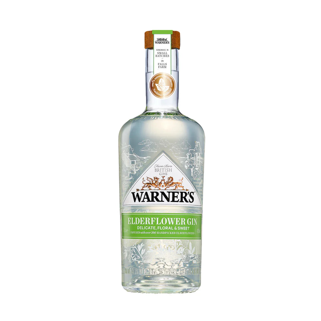 Warner's Elderflower Flavoured Gin | 700ML at CaskCartel.com