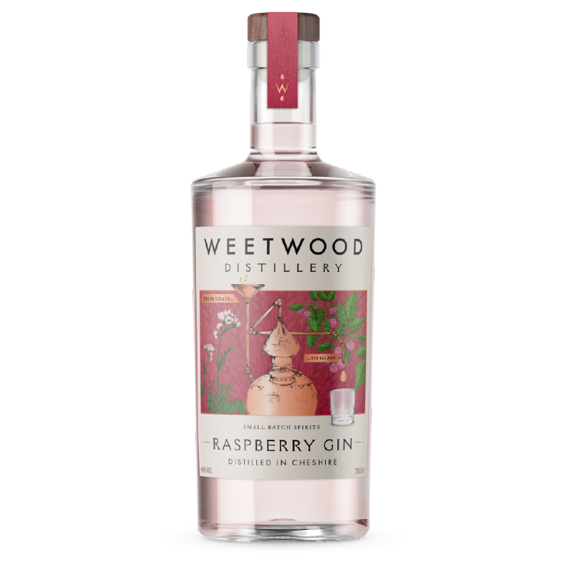 Weetwood Raspberry Flavoured Gin | 700ML at CaskCartel.com