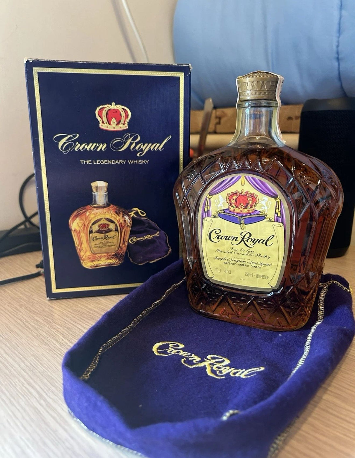 Crown Royal 1975 Blended Canadian Whisky