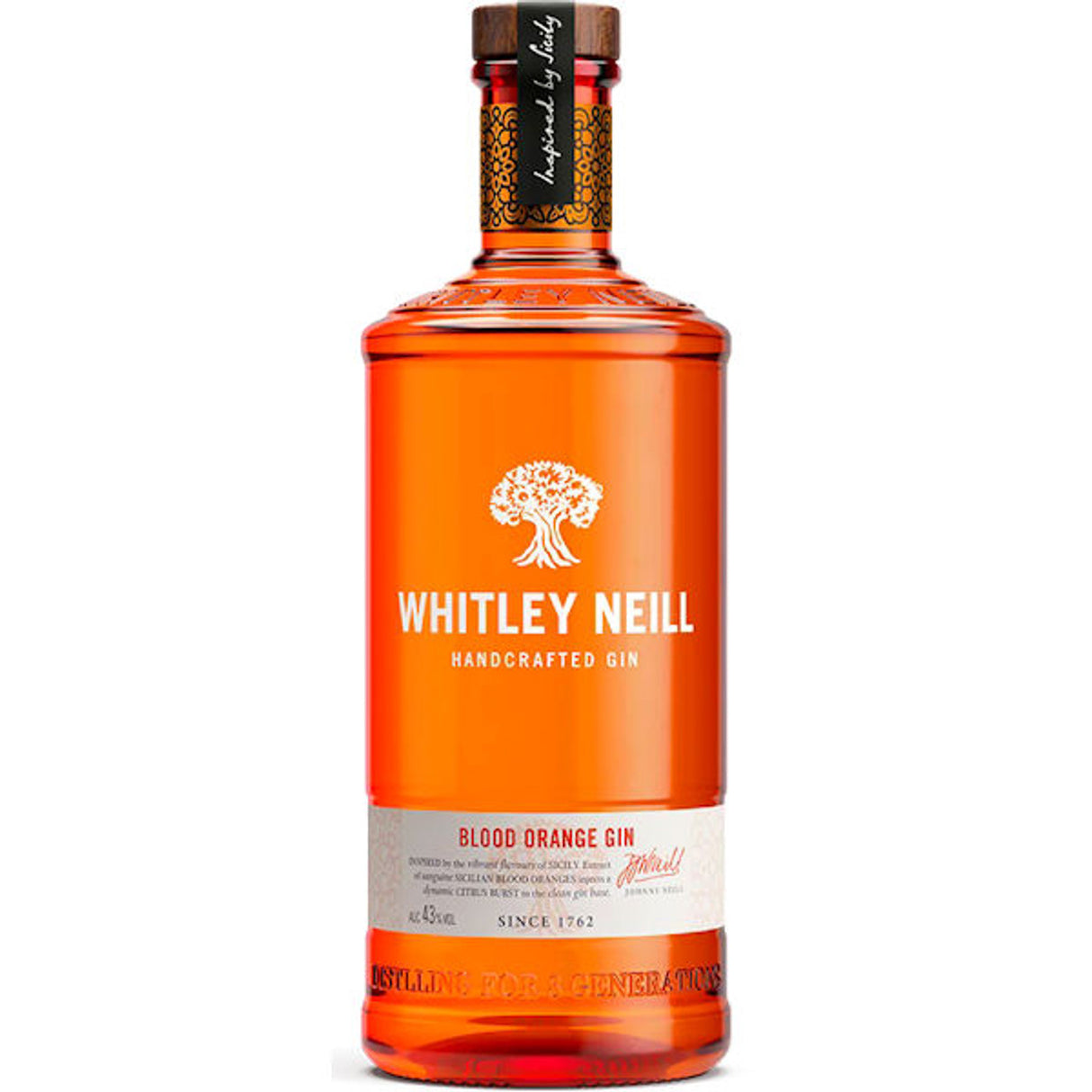 Whitley Neill Blood Orange Flavoured Gin | 700ML at CaskCartel.com