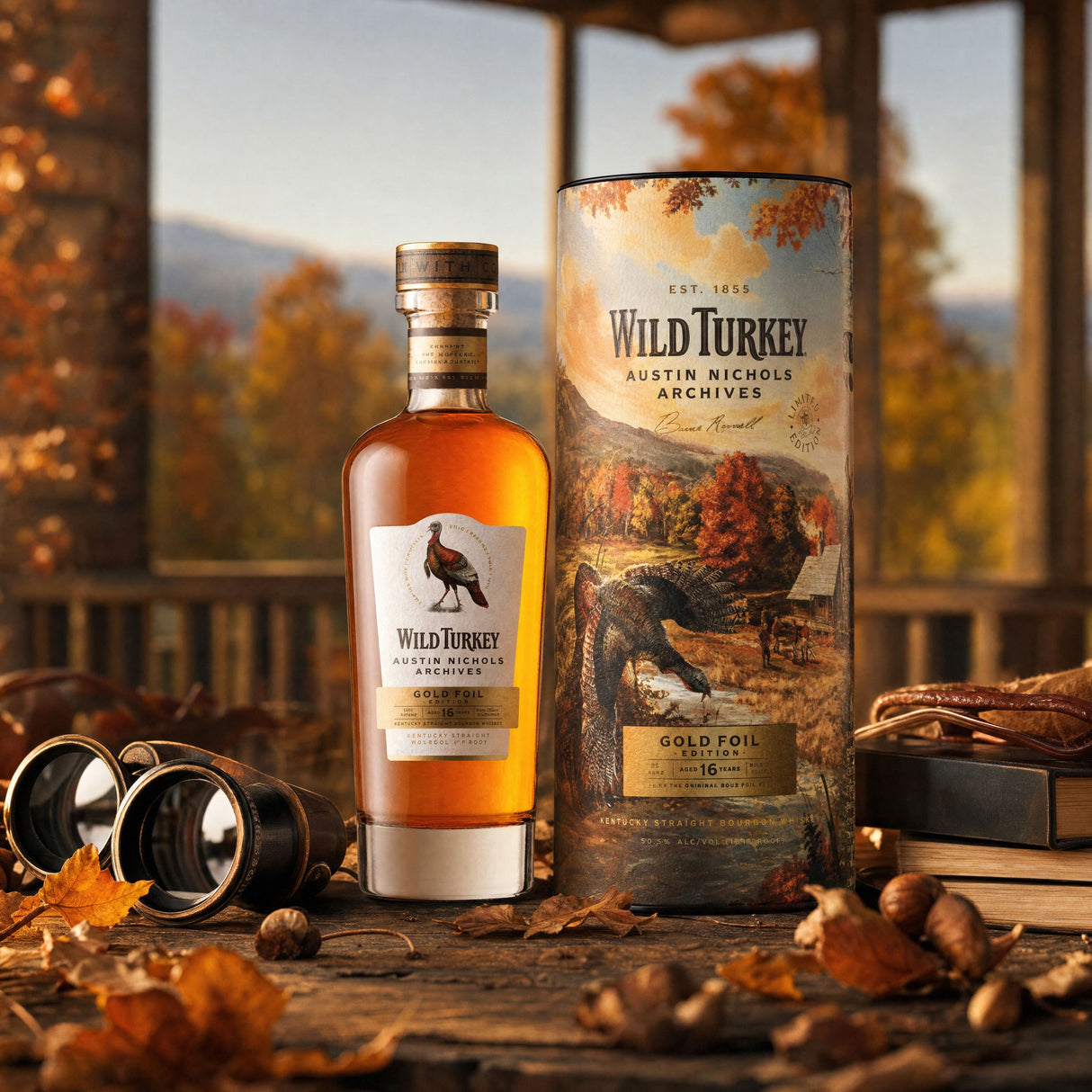 Wild Turkey | Austin Nichols Archives | 16 Year Old | Kentucky Straight Bourbon Whiskey | 2026 Gold Foil Limited Edition at CaskCartel.com