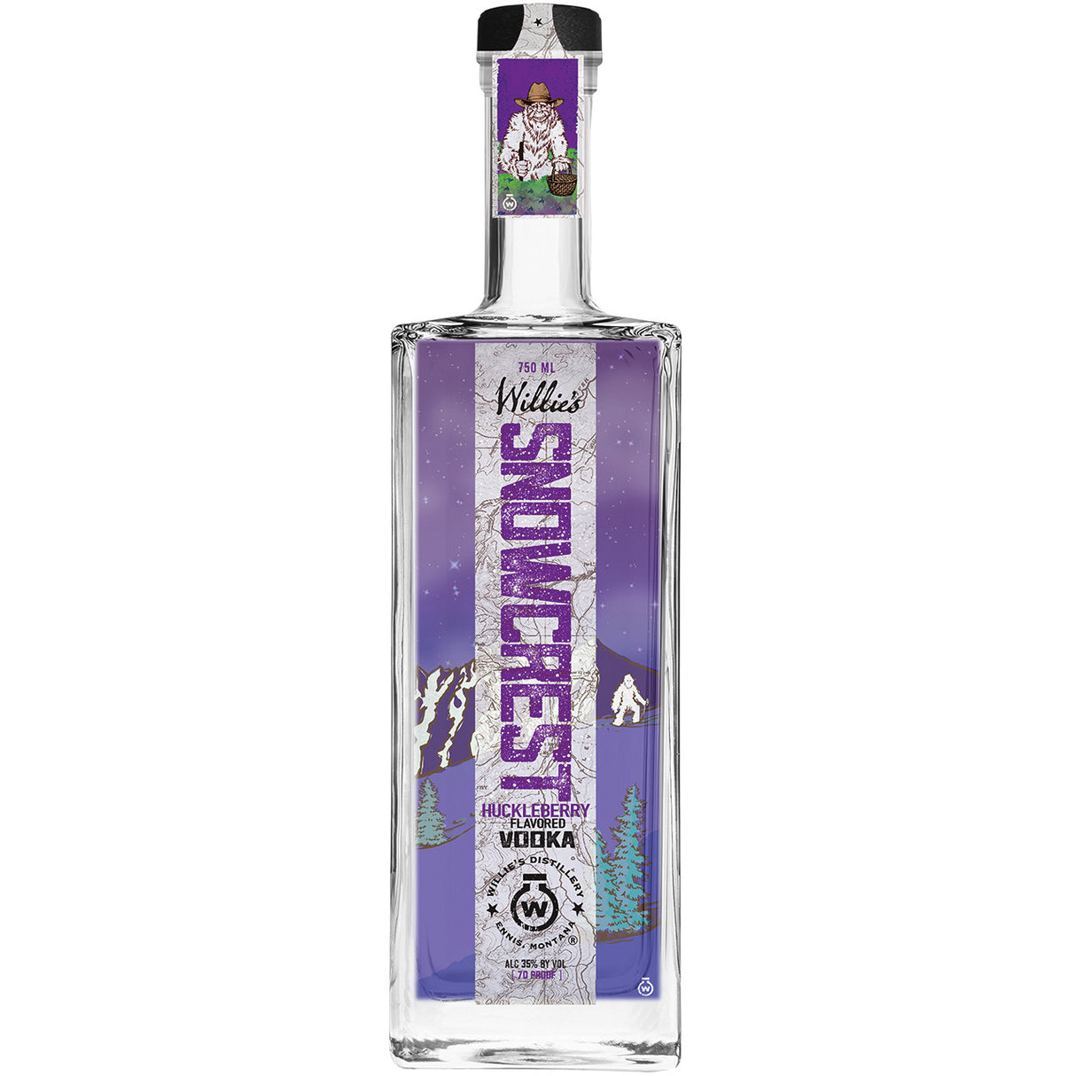 Willie's Distillery Snowcrest Huckleberry Vodka at CaskCartel.com