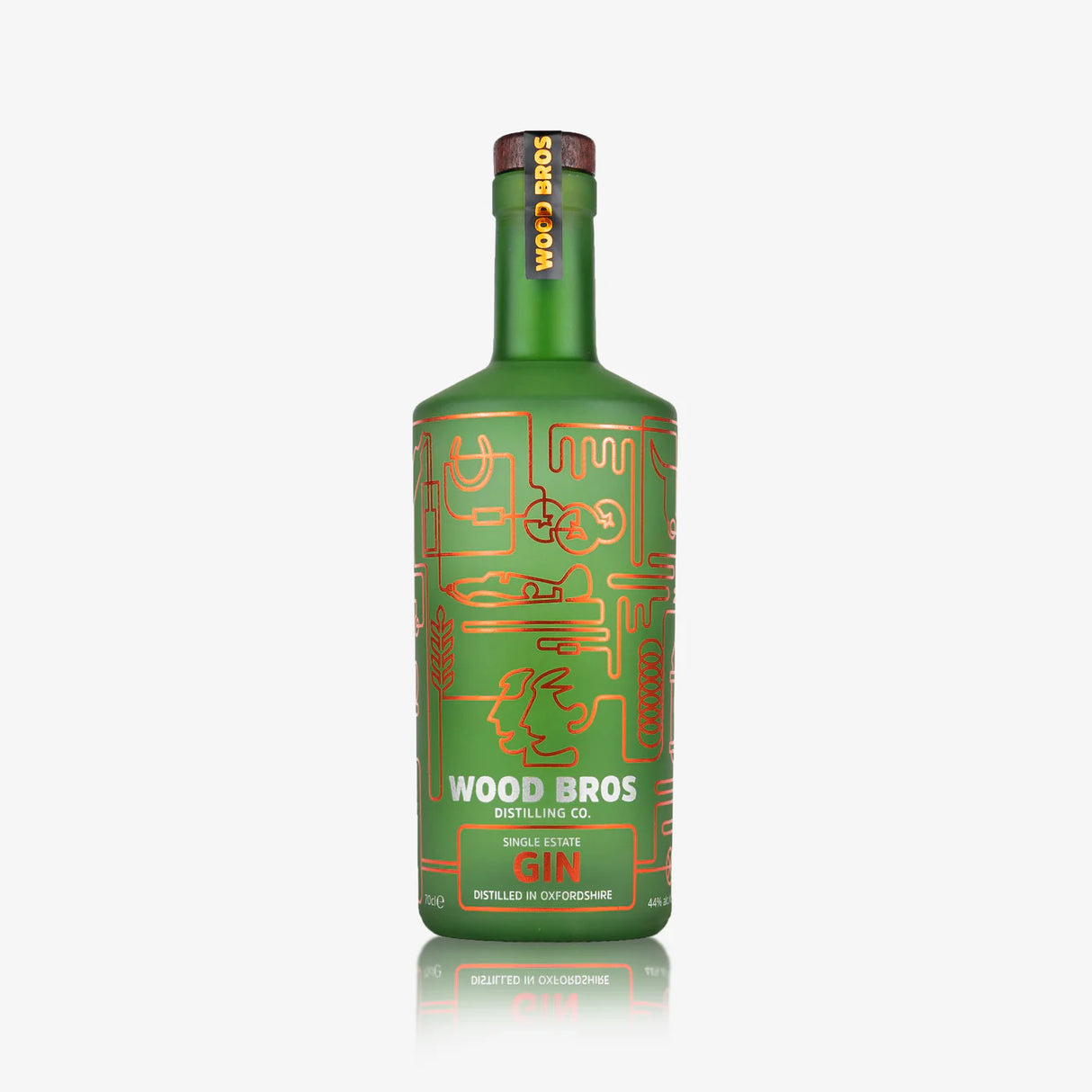 Wood Brothers Single Estate Gin | 700ML at CaskCartel.com