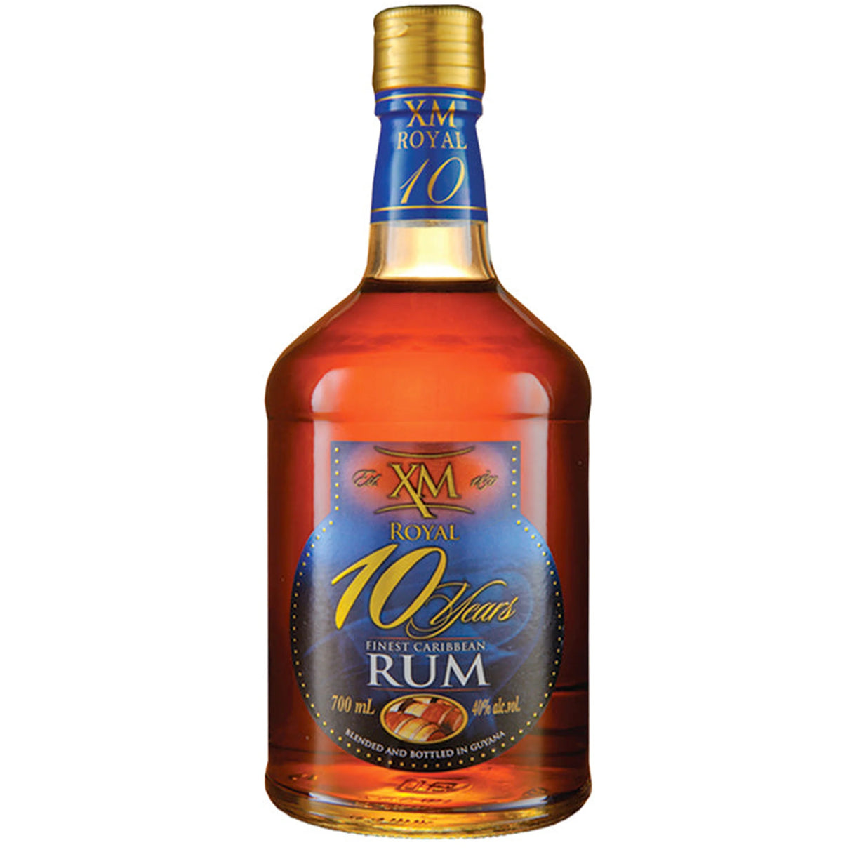 XM Royal 10 Year Old Finest Carribbean Rum | 700ML at CaskCartel.com