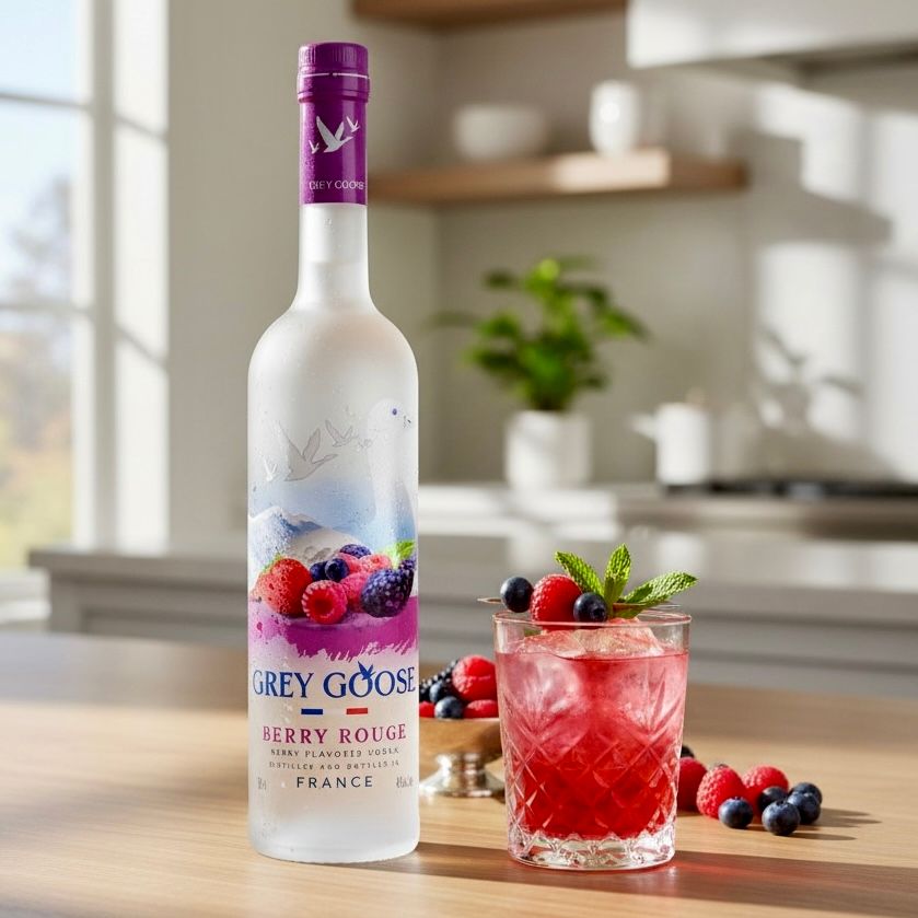 Grey Goose Berry Rouge Vodka at CaskCartel.com 2