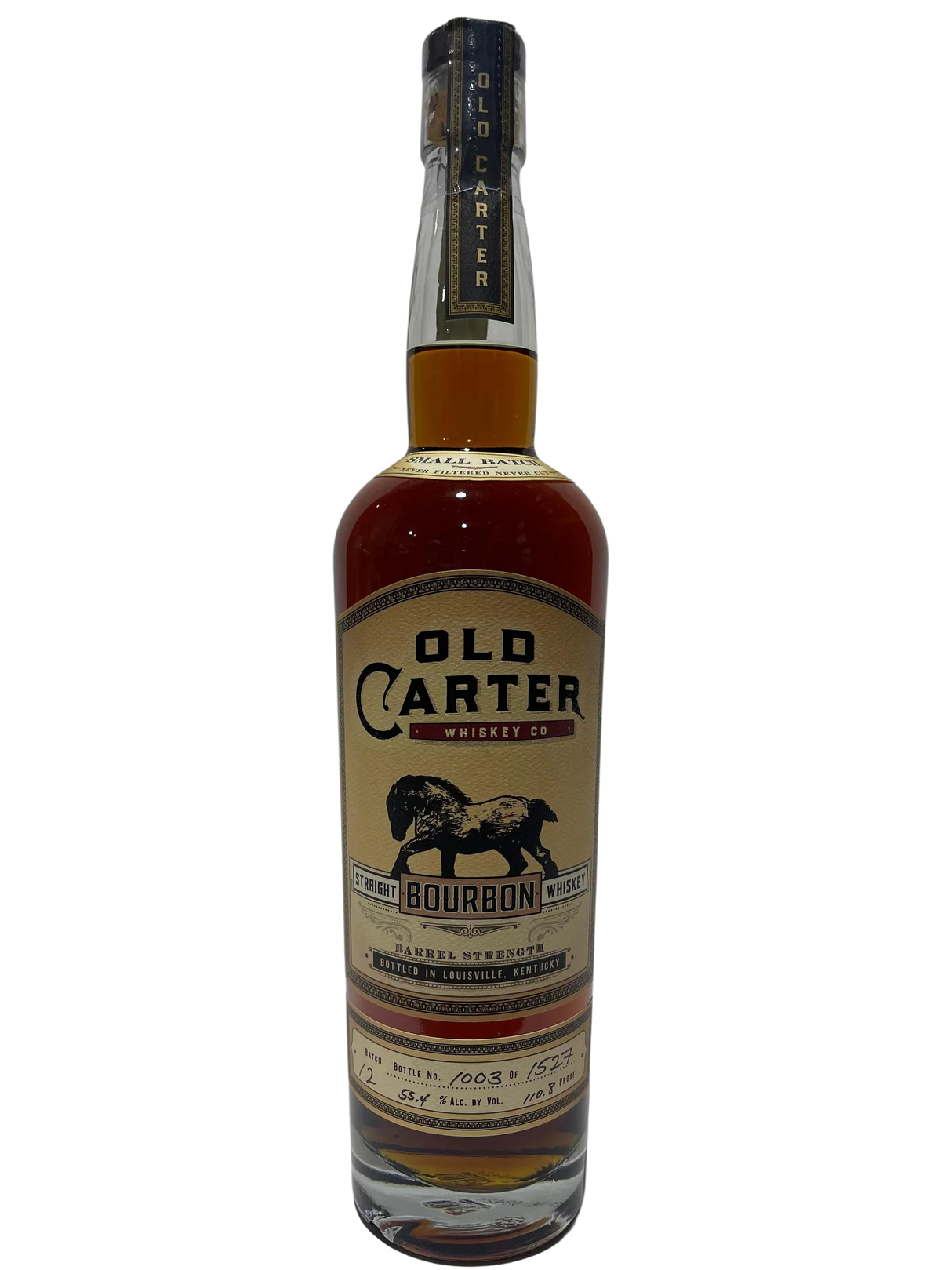 Old Carter Batch #12 Straight Bourbon Whiskey at CaskCartel.com