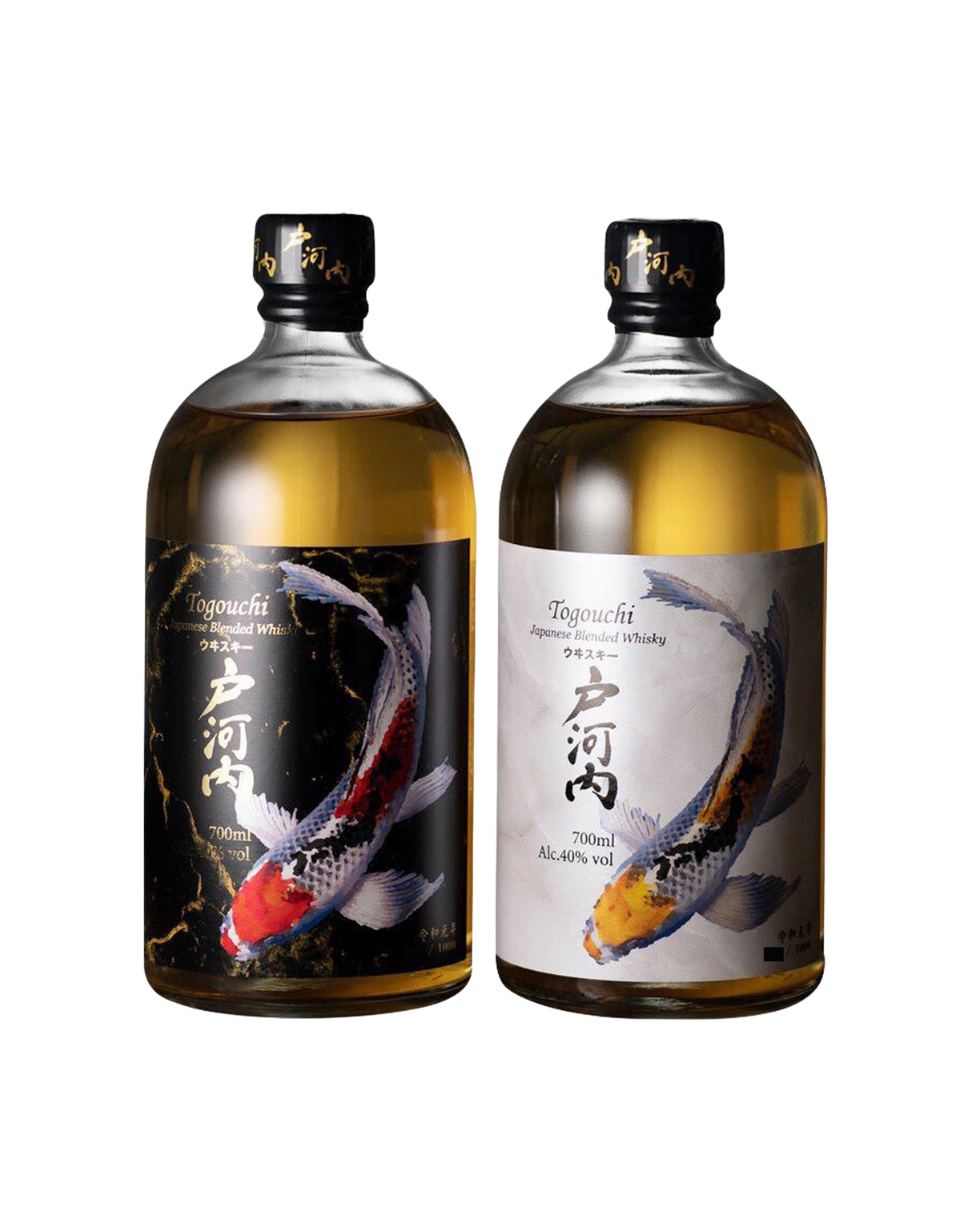 Togouchi Nishikigoi (2 bottle Set) Japanese Whisky at CaskCartel.com