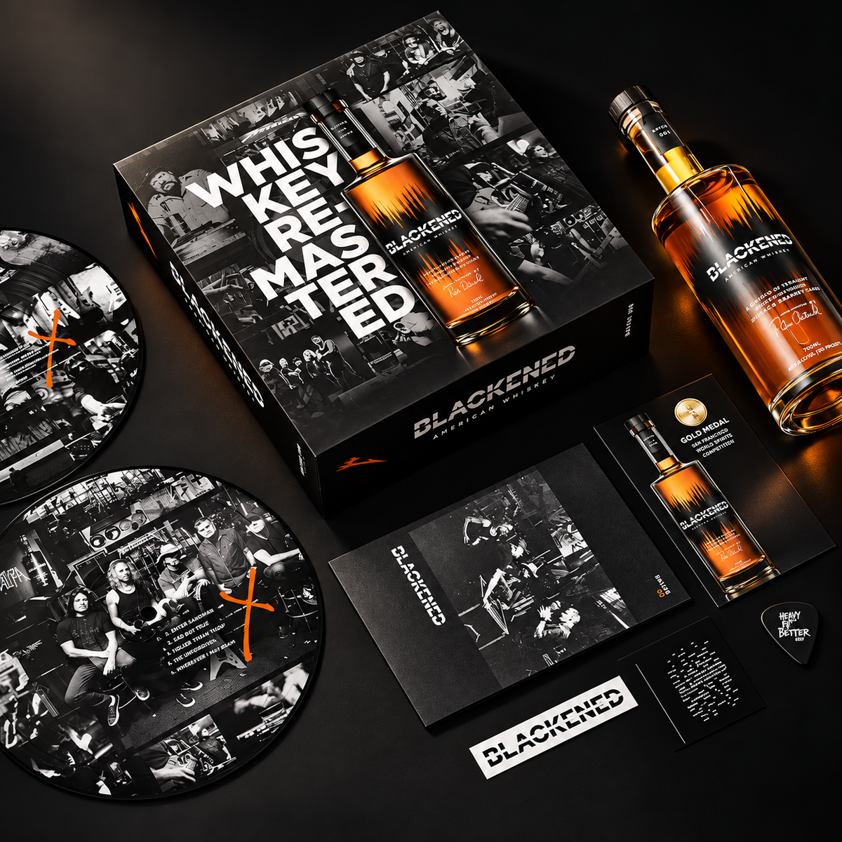 METALLICA | BOX SET | BLACKENED® AMERICAN WHISKEY | LIMITED EDITION BATCH 100 at CaskCartel.com 2