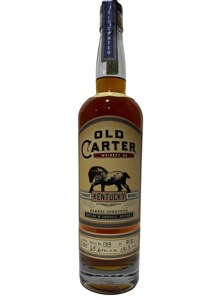 Old Carter Very Small Batch 2-OC Barrel strength Straight Kentucky Whiskey 131.2 Proof Bottle 153 of 712 at CaskCartel.com