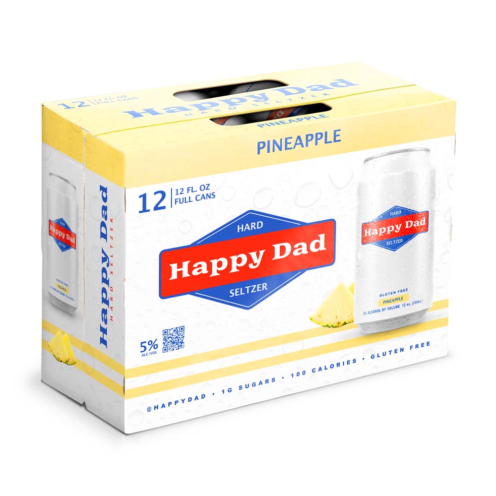 Happy Dad Pineapple Cocktail | 12x355ML at CaskCartel.com