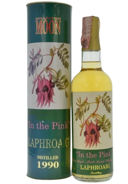 Laphroaig 1990 (Bottled 2000) Moon Import „In the Pink” Scotch Whisky | 700ML at CaskCartel.com