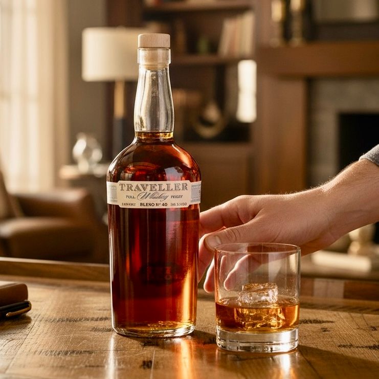 Traveller Blend No. 40 Full Proof by Chris Stapleton & Buffalo Trace Whiskey at CaskCartel.com 2