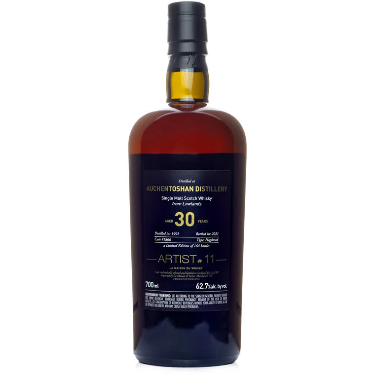 la Maison du Whisky Artist Series Auchentoshan 30 Year Old Cask Strength 1991 Scotch Whisky | 700ML at CaskCartel.com