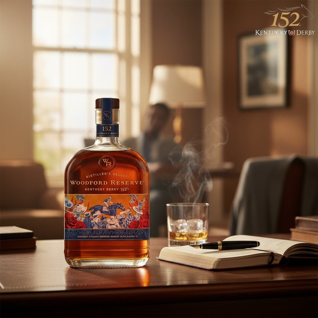 Woodford Reserve Derby 152 Edition Kentucky Straight Bourbon Whiskey | 1L at CaskCartel.com 2