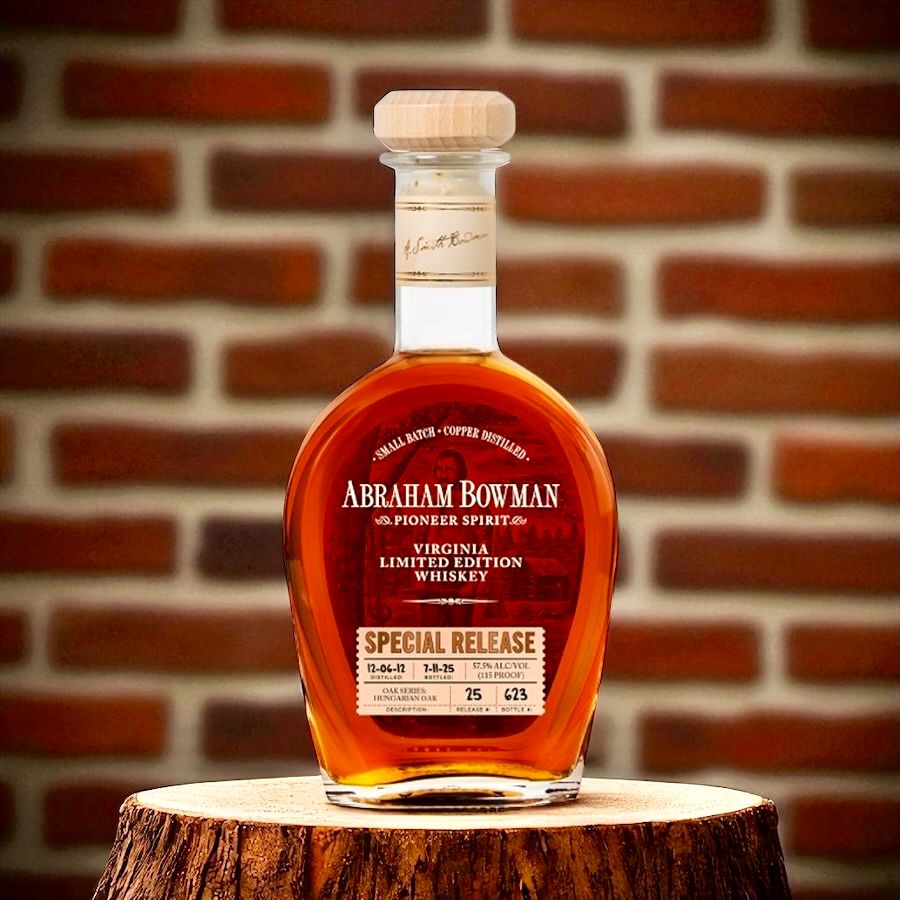 Abraham Bowman Oak Series | 12 Year Old Hungarian Oak | Straight Bourbon Whiskey | 2025 Special Release at CaskCartel.com 2