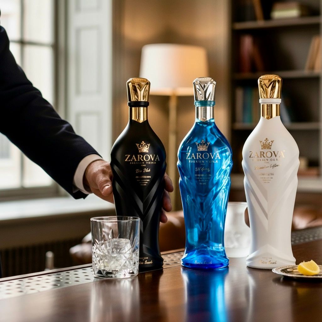 Zarova Luxury Vodka | 2026 Collection | (3) Bottle Bundle at CaskCartel.com 2
