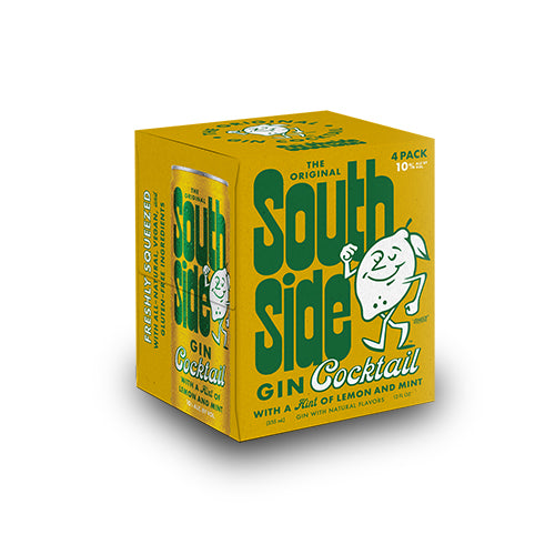 SouthSide Gin Cocktail 4 Pack | (4)*355ML at CaskCartel.com