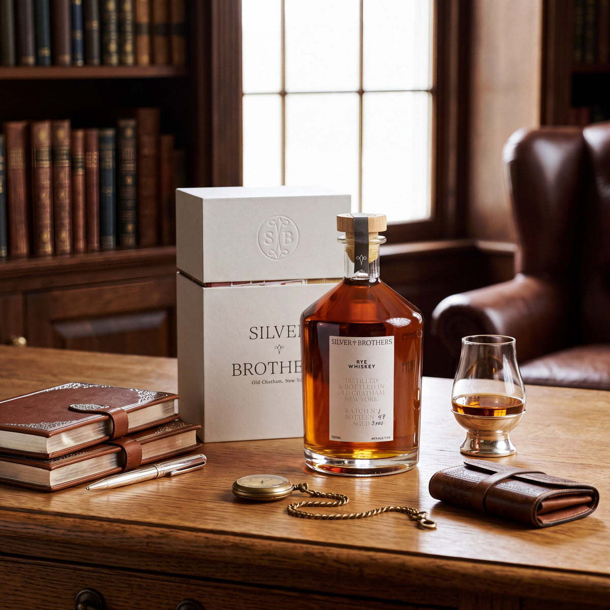 Silver Brothers | 3 Year Old | Batch No. 1 Rye Whiskey at CaskCartel.com 2