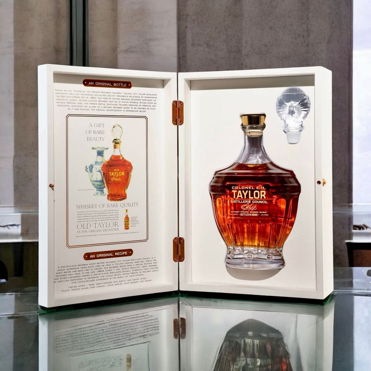 Colonel E.H. Taylor Distiller’s Council Bottled in Bond Bourbon Whiskey at CaskCartel.com 2